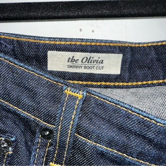 AG Adriano Goldschmied The Olivia Skinny Boot Cut Jean Size 32R - Picture 4 of 12